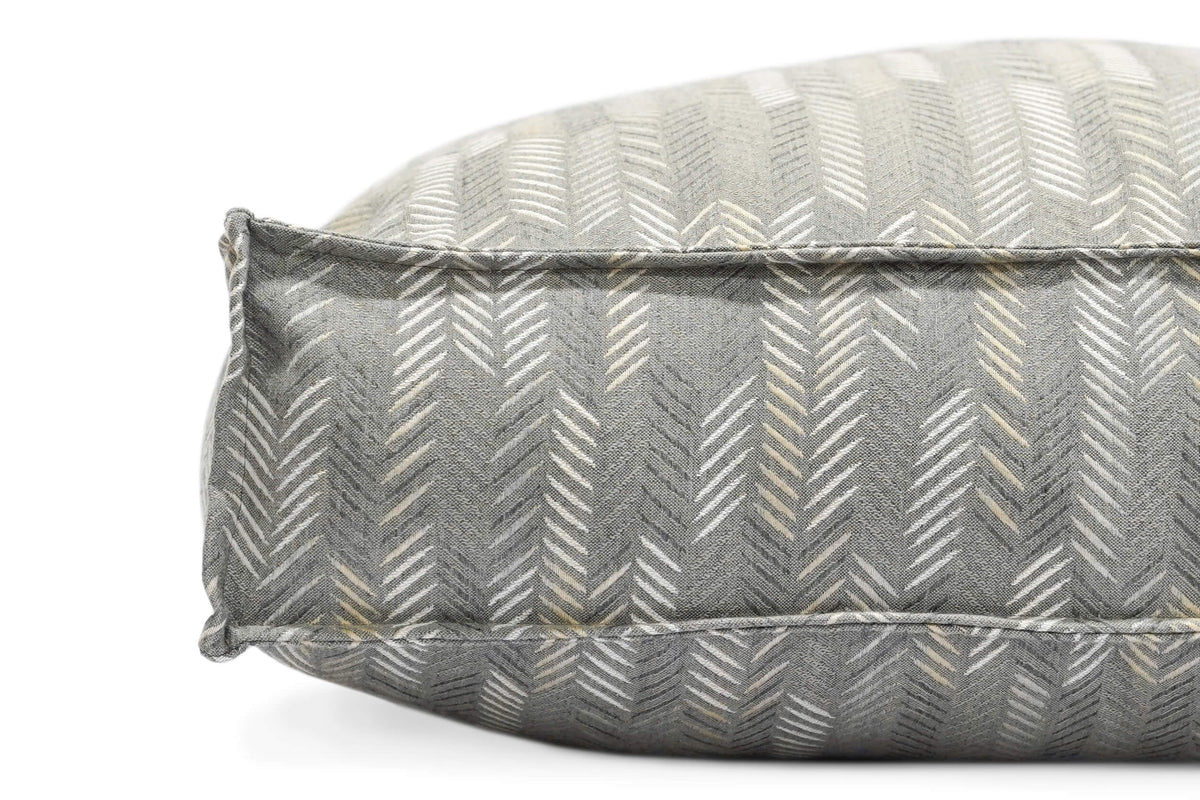 Muttly Merle Dog Lounger Bed Corner View