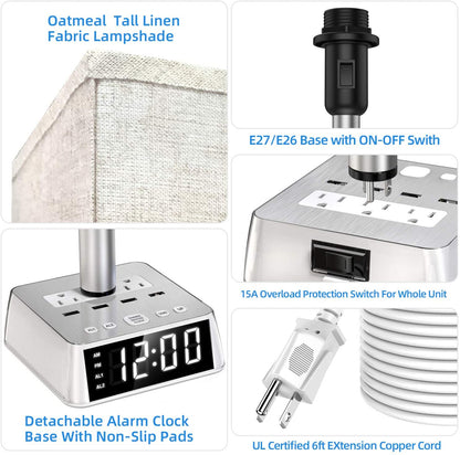 Alarm clock lamp