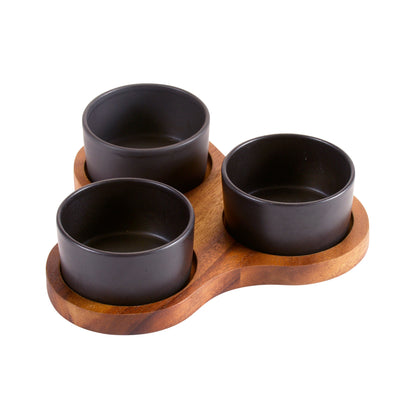 Appetizer serving set