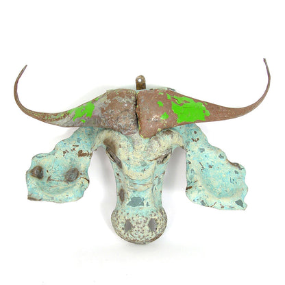 Buffalo Animal Mask white