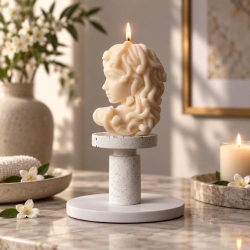 Candle Holder with Candel