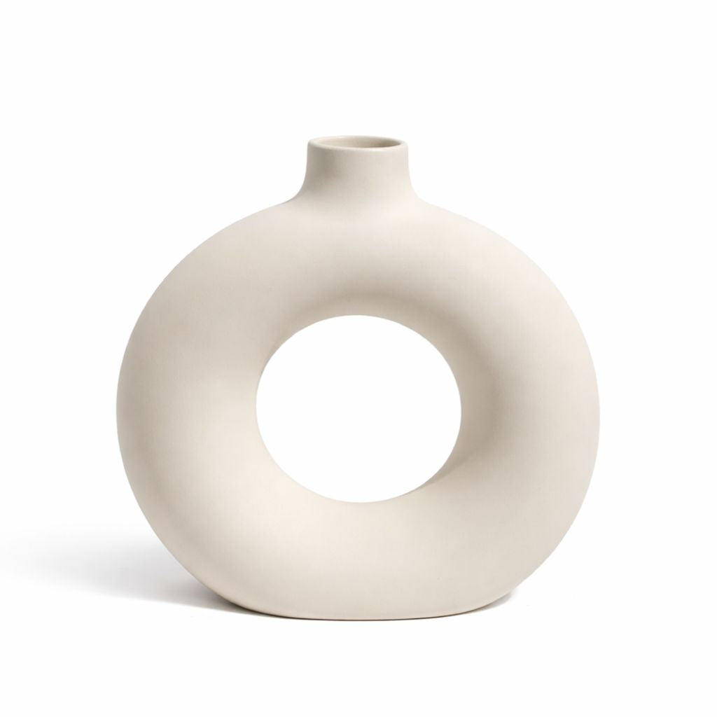 Large off-white vase