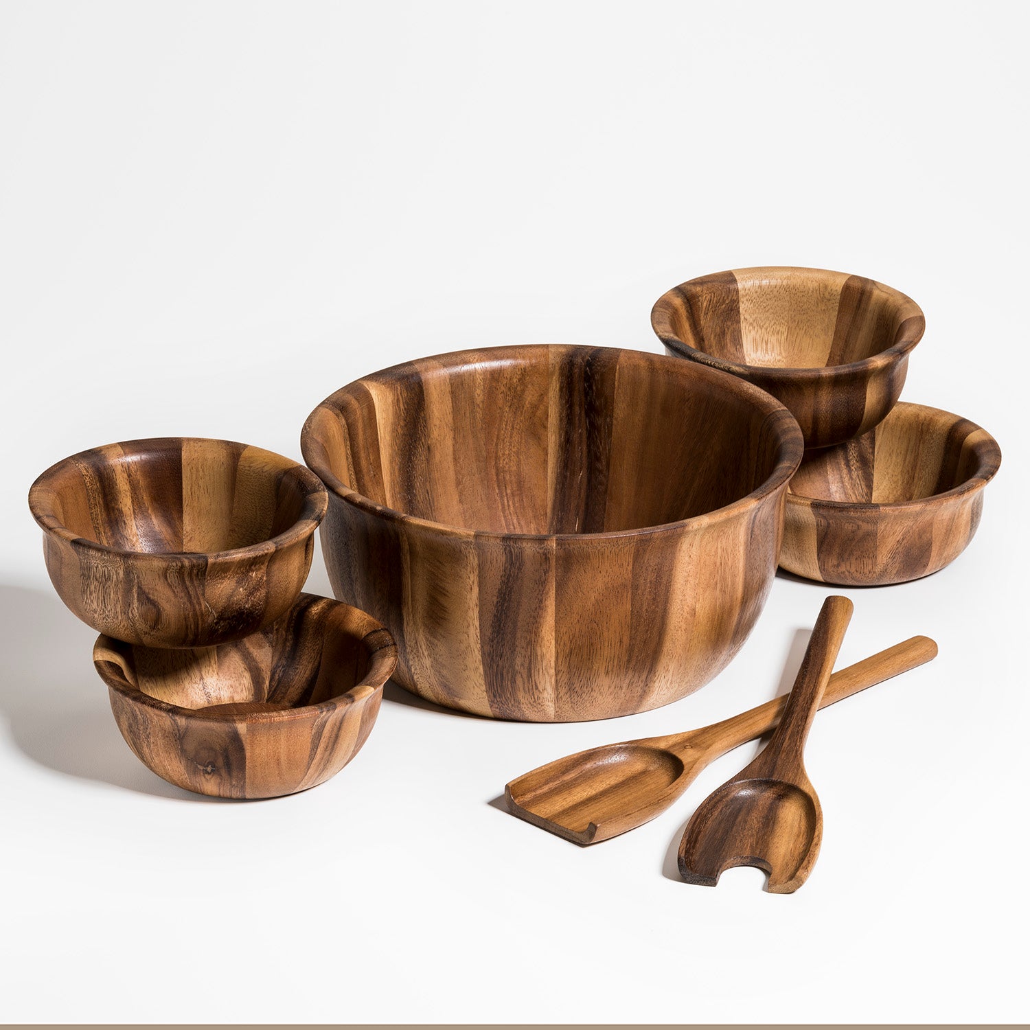 Large salad bowl set