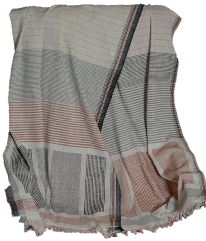 Reversible cotton blanket